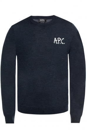 Logo-embroidered sweater, zdjęcie 1 Logo-embroidered sweater od A.P.C